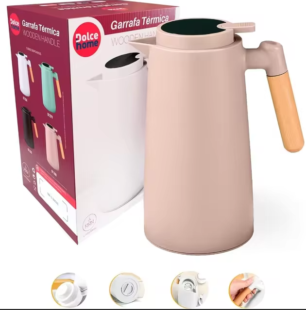 Garrafa Térmica Café Smart, 1L + FRETE GRÁTIS