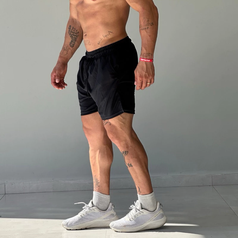 Shorts Masculino 2 em 1 Treino tático